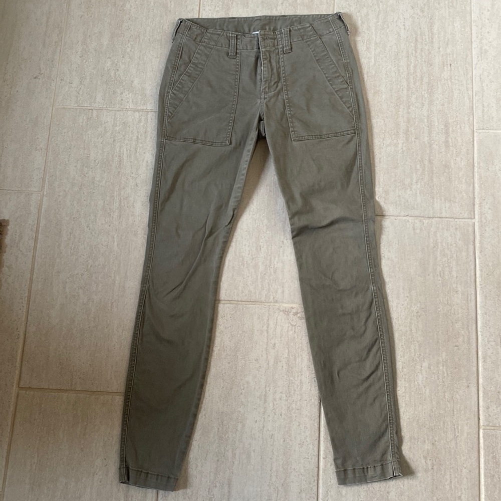 CAbi green skinny pants size 2. Most comfortable pants ever
